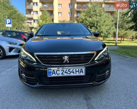 Черный Пежо 308, объемом двигателя 1.56 л и пробегом 232 тыс. км за 8800 $, фото 1 на Automoto.ua