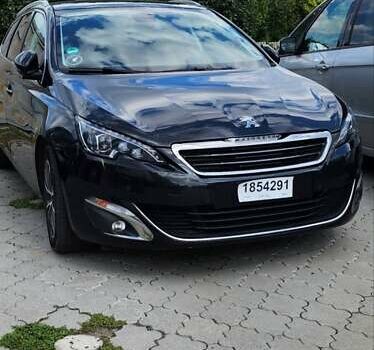 Чорний Пежо 308, об'ємом двигуна 1.6 л та пробігом 274 тис. км за 11500 $, фото 1 на Automoto.ua