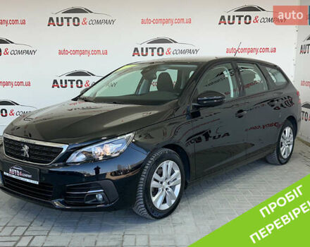 Чорний Пежо 308, об'ємом двигуна 1.5 л та пробігом 175 тис. км за 11950 $, фото 1 на Automoto.ua
