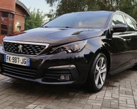 Черный Пежо 308, объемом двигателя 1.5 л и пробегом 196 тыс. км за 14300 $, фото 1 на Automoto.ua