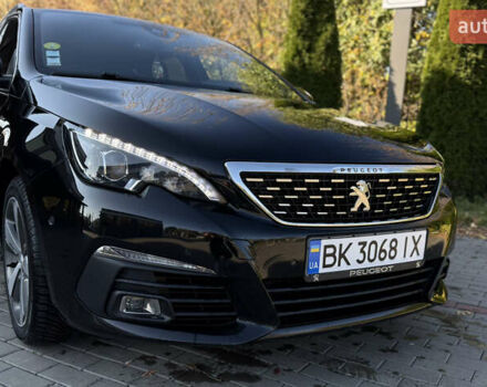 Черный Пежо 308, объемом двигателя 1.5 л и пробегом 186 тыс. км за 14200 $, фото 1 на Automoto.ua