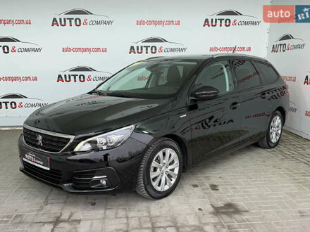 Черный Пежо 308, объемом двигателя 1.5 л и пробегом 179 тыс. км за 12950 $, фото 1 на Automoto.ua