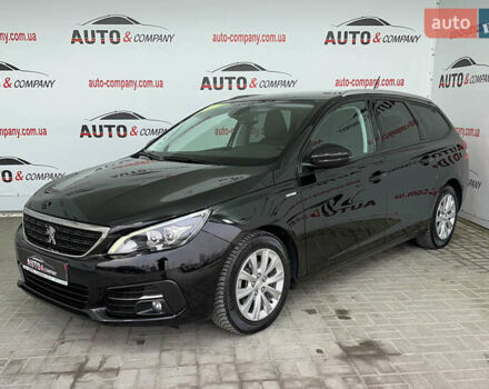 Черный Пежо 308, объемом двигателя 1.5 л и пробегом 179 тыс. км за 12950 $, фото 1 на Automoto.ua