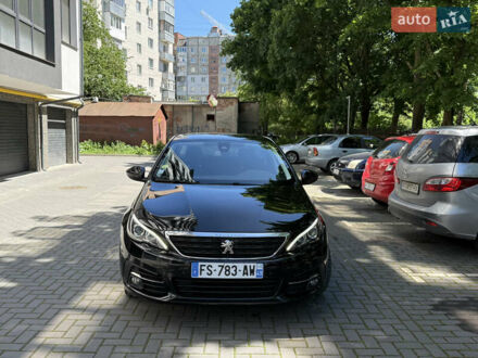 Черный Пежо 308, объемом двигателя 1.5 л и пробегом 162 тыс. км за 14250 $, фото 1 на Automoto.ua