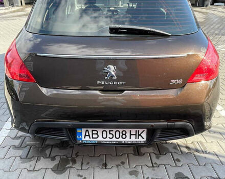 Коричневий Пежо 308, об'ємом двигуна 1.6 л та пробігом 141 тис. км за 8400 $, фото 7 на Automoto.ua