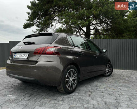 Коричневий Пежо 308, об'ємом двигуна 1.6 л та пробігом 153 тис. км за 8700 $, фото 8 на Automoto.ua