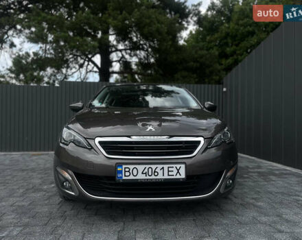 Коричневий Пежо 308, об'ємом двигуна 1.6 л та пробігом 153 тис. км за 8700 $, фото 1 на Automoto.ua