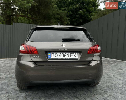 Коричневий Пежо 308, об'ємом двигуна 1.6 л та пробігом 153 тис. км за 8700 $, фото 7 на Automoto.ua