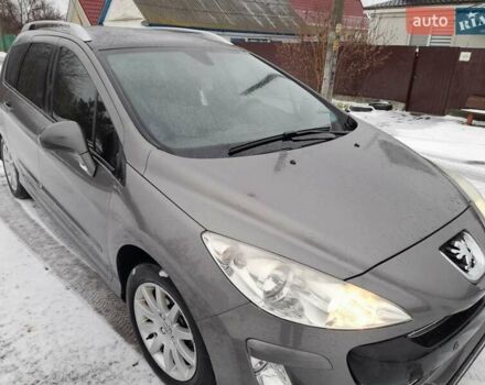 Коричневий Пежо 308, об'ємом двигуна 1.6 л та пробігом 220 тис. км за 5800 $, фото 5 на Automoto.ua