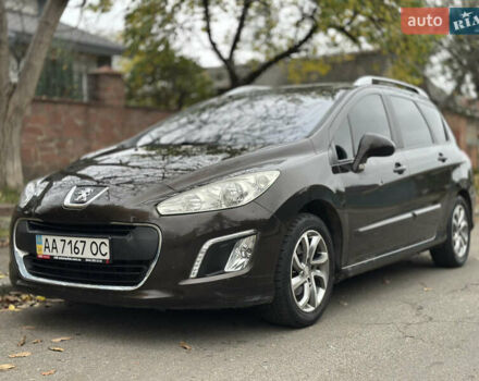 Коричневый Пежо 308, объемом двигателя 1.6 л и пробегом 262 тыс. км за 6700 $, фото 2 на Automoto.ua