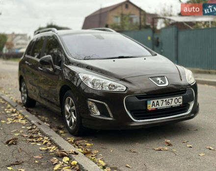 Коричневый Пежо 308, объемом двигателя 1.6 л и пробегом 262 тыс. км за 6700 $, фото 1 на Automoto.ua