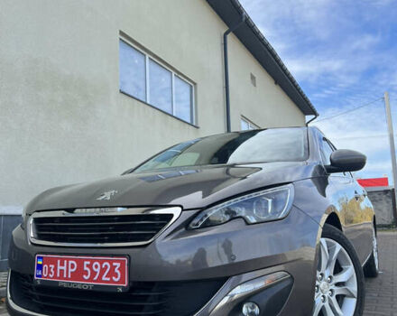 Коричневый Пежо 308, объемом двигателя 2 л и пробегом 240 тыс. км за 11300 $, фото 1 на Automoto.ua