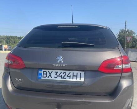 Коричневый Пежо 308, объемом двигателя 1.6 л и пробегом 258 тыс. км за 8500 $, фото 2 на Automoto.ua