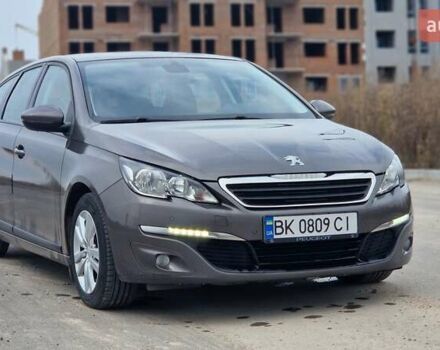 Пежо 308 2014 в Ровно на Automoto.ua Коричневый Пежо 308, объемом двигателя 1.56 л и пробегом 252 тыс. км за 9200 $, фото 7 на Automoto.ua
