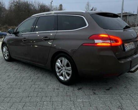 Коричневый Пежо 308, объемом двигателя 1.56 л и пробегом 309 тыс. км за 8000 $, фото 15 на Automoto.ua