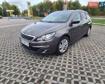 Коричневый Пежо 308, объемом двигателя 1.6 л и пробегом 160 тыс. км за 9200 $, фото 9 на Automoto.ua