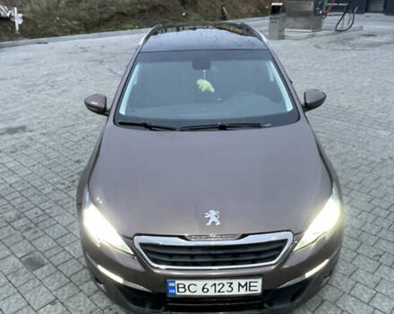 Коричневый Пежо 308, объемом двигателя 1.56 л и пробегом 309 тыс. км за 8000 $, фото 2 на Automoto.ua