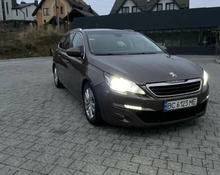 Коричневый Пежо 308, объемом двигателя 1.56 л и пробегом 309 тыс. км за 8000 $, фото 22 на Automoto.ua