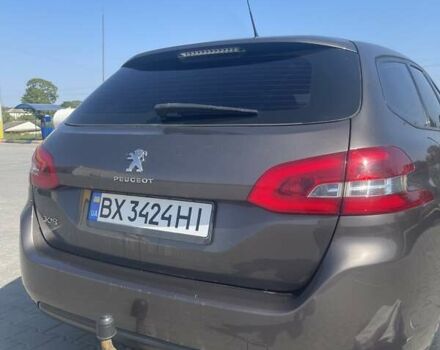 Коричневый Пежо 308, объемом двигателя 1.6 л и пробегом 258 тыс. км за 8500 $, фото 3 на Automoto.ua