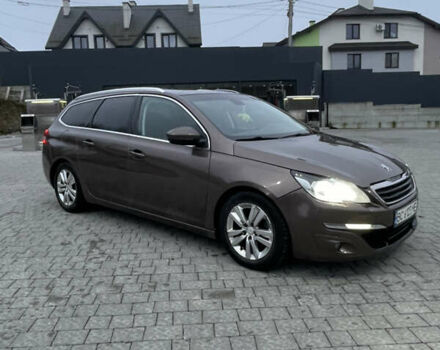 Коричневый Пежо 308, объемом двигателя 1.56 л и пробегом 309 тыс. км за 8000 $, фото 23 на Automoto.ua