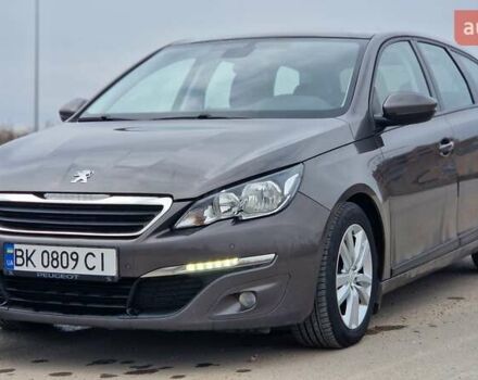 Пежо 308 2014 в Ровно на Automoto.ua Коричневый Пежо 308, объемом двигателя 1.56 л и пробегом 252 тыс. км за 9200 $, фото 2 на Automoto.ua