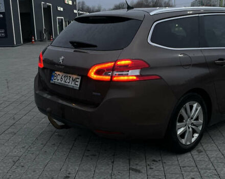 Коричневый Пежо 308, объемом двигателя 1.56 л и пробегом 309 тыс. км за 8000 $, фото 9 на Automoto.ua