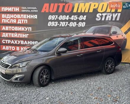 Коричневый Пежо 308, объемом двигателя 1.6 л и пробегом 225 тыс. км за 9600 $, фото 3 на Automoto.ua