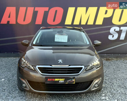 Коричневий Пежо 308, об'ємом двигуна 1.56 л та пробігом 223 тис. км за 9750 $, фото 1 на Automoto.ua