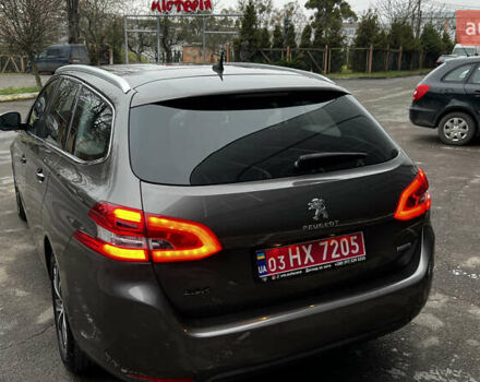 Коричневый Пежо 308, объемом двигателя 2 л и пробегом 140 тыс. км за 11999 $, фото 11 на Automoto.ua