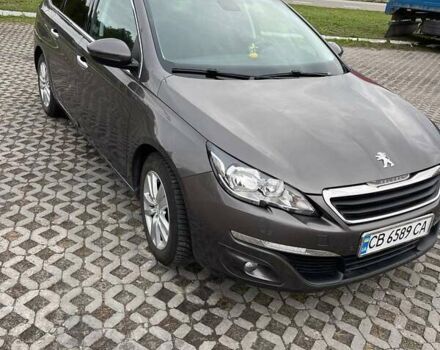 Коричневый Пежо 308, объемом двигателя 1.6 л и пробегом 160 тыс. км за 9200 $, фото 1 на Automoto.ua