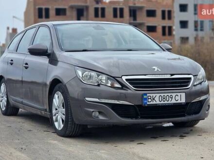 Пежо 308 2014 в Ровно на Automoto.ua Коричневый Пежо 308, объемом двигателя 1.56 л и пробегом 252 тыс. км за 9200 $, фото 1 на Automoto.ua