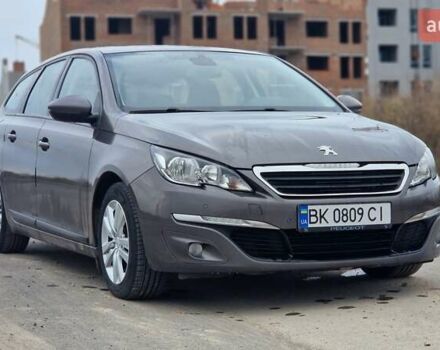 Пежо 308 2014 в Ровно на Automoto.ua Коричневый Пежо 308, объемом двигателя 1.56 л и пробегом 252 тыс. км за 9200 $, фото 1 на Automoto.ua
