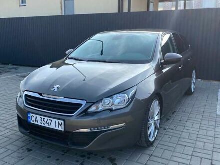 Коричневый Пежо 308, объемом двигателя 1.56 л и пробегом 272 тыс. км за 9500 $, фото 1 на Automoto.ua