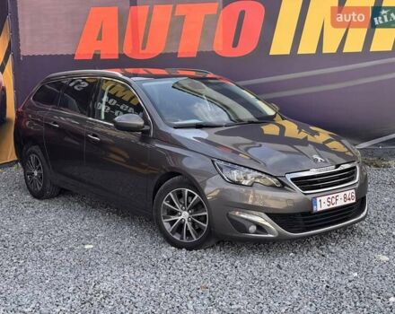 Коричневый Пежо 308, объемом двигателя 1.6 л и пробегом 225 тыс. км за 9600 $, фото 1 на Automoto.ua