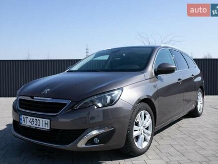 Пежо 308 2015 в Калуше на Automoto.ua Коричневый Пежо 308, объемом двигателя 2 л и пробегом 320 тыс. км за 9950 $, фото 1 на Automoto.ua