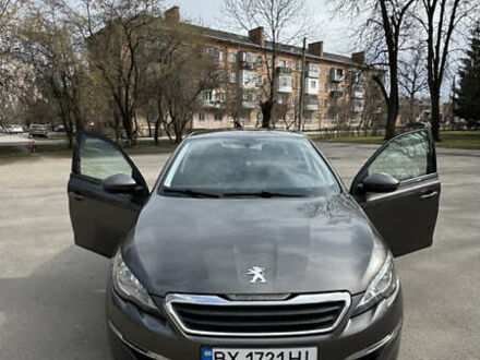 Пежо 308 2015 в Староконстантинов на Automoto.ua Коричневый Пежо 308, объемом двигателя 1.56 л и пробегом 264 тыс. км за 7500 $, фото 1 на Automoto.ua
