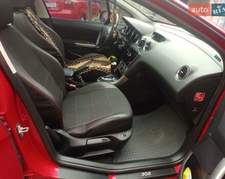 Красный Пежо 308, объемом двигателя 1.6 л и пробегом 216 тыс. км за 5999 $, фото 18 на Automoto.ua
