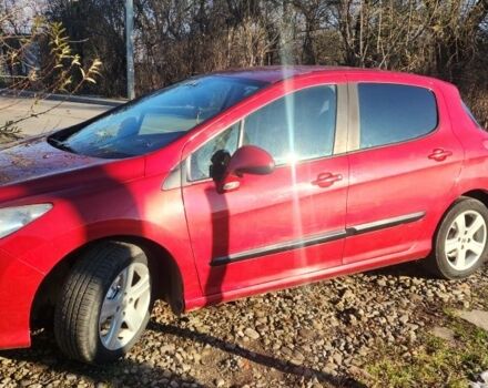 Красный Пежо 308, объемом двигателя 1.6 л и пробегом 200 тыс. км за 4300 $, фото 2 на Automoto.ua