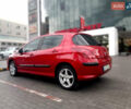 Красный Пежо 308, объемом двигателя 1.69 л и пробегом 185 тыс. км за 6200 $, фото 6 на Automoto.ua