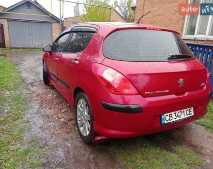 Красный Пежо 308, объемом двигателя 1.6 л и пробегом 216 тыс. км за 5999 $, фото 3 на Automoto.ua
