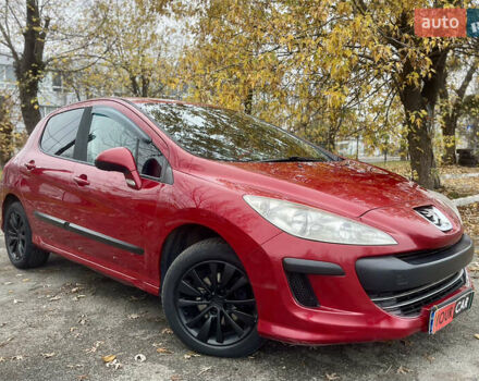 Красный Пежо 308, объемом двигателя 1.6 л и пробегом 194 тыс. км за 5700 $, фото 7 на Automoto.ua