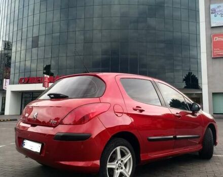 Красный Пежо 308, объемом двигателя 1.69 л и пробегом 185 тыс. км за 6200 $, фото 3 на Automoto.ua