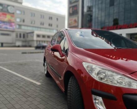 Красный Пежо 308, объемом двигателя 1.69 л и пробегом 185 тыс. км за 6200 $, фото 4 на Automoto.ua