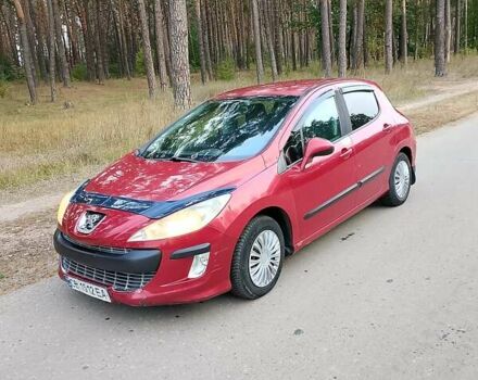 Красный Пежо 308, объемом двигателя 1.6 л и пробегом 234 тыс. км за 3300 $, фото 1 на Automoto.ua