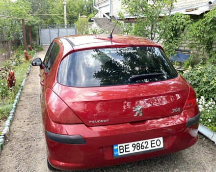 Червоний Пежо 308, об'ємом двигуна 1.6 л та пробігом 220 тис. км за 5300 $, фото 2 на Automoto.ua