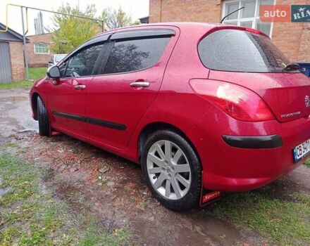 Красный Пежо 308, объемом двигателя 1.6 л и пробегом 216 тыс. км за 5999 $, фото 2 на Automoto.ua