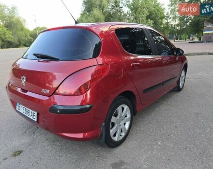 Красный Пежо 308, объемом двигателя 1.6 л и пробегом 99 тыс. км за 5900 $, фото 20 на Automoto.ua