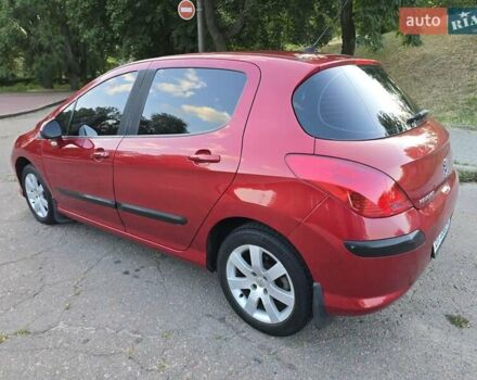 Красный Пежо 308, объемом двигателя 1.6 л и пробегом 99 тыс. км за 5900 $, фото 25 на Automoto.ua