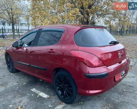 Красный Пежо 308, объемом двигателя 1.6 л и пробегом 194 тыс. км за 5700 $, фото 10 на Automoto.ua