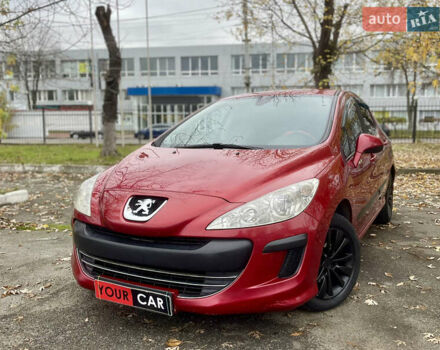 Красный Пежо 308, объемом двигателя 1.6 л и пробегом 194 тыс. км за 5700 $, фото 1 на Automoto.ua